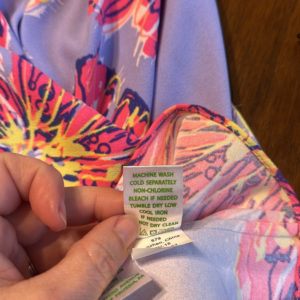 NWT Lilly Pulitzer Molly Haynes Trapeze Dress M - Picture 11 of 12